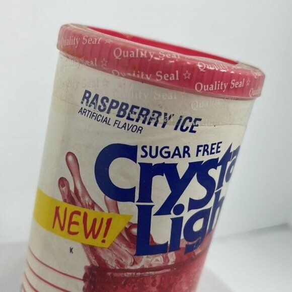Vtg 80s Raspberry Ice Crystal Light NEW SEALED - Picture 2 of 9